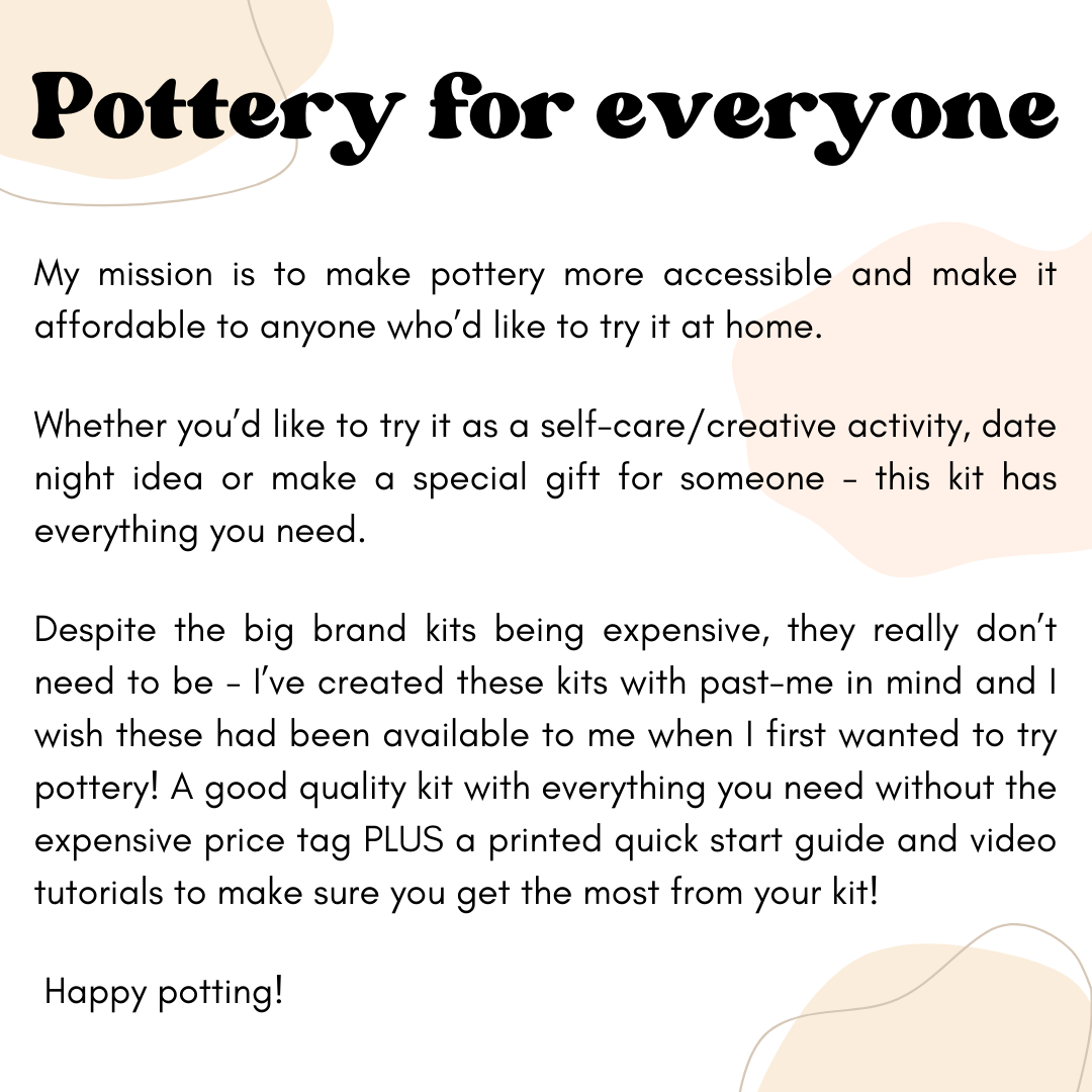 DIY Pottery Kit