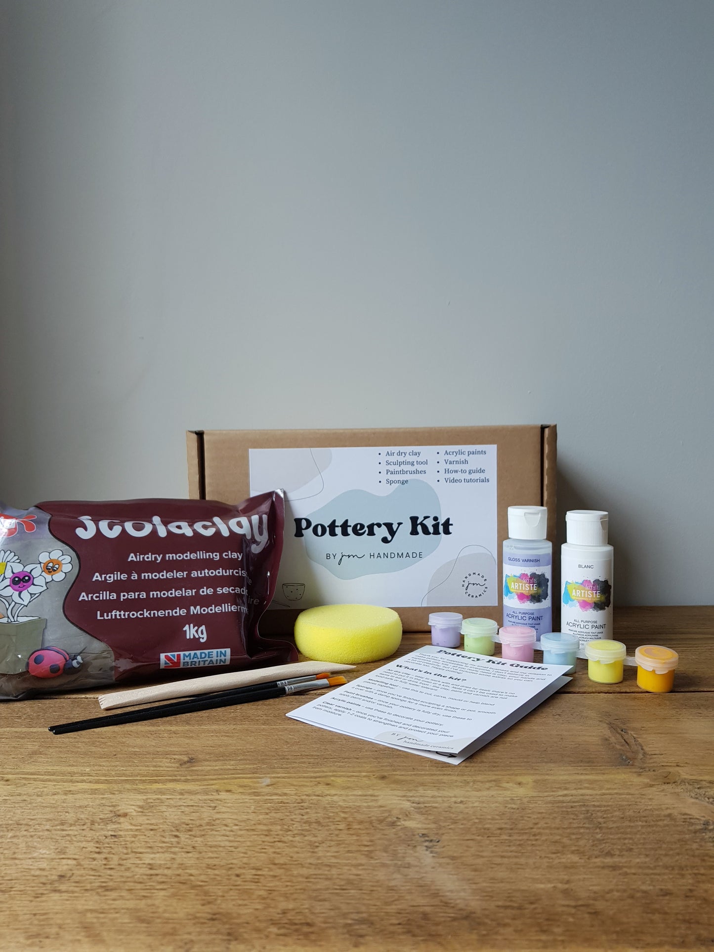 DIY pottery kit