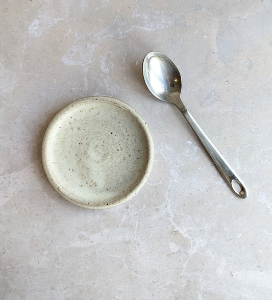 CLEARANCE Oatmeal mini saucer
