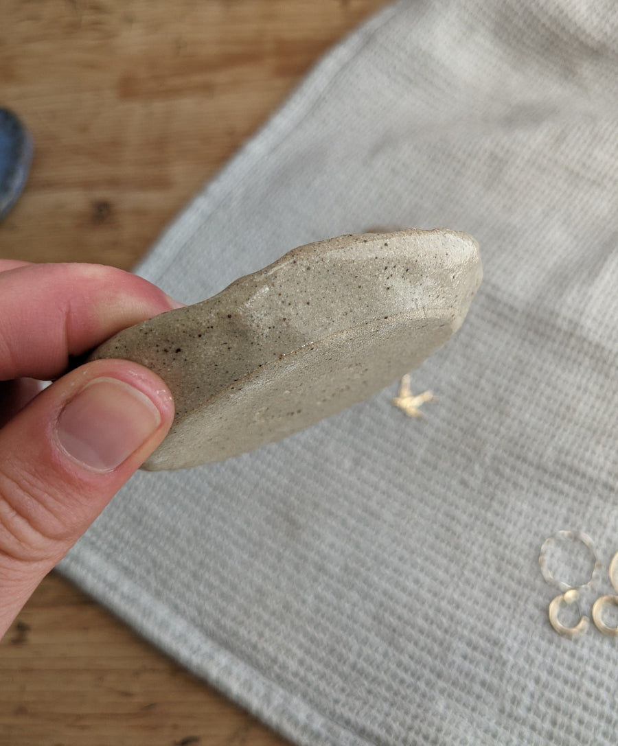 SHORE scalloped jewellery/ ring dish