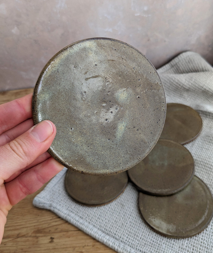 SAMPLE Green coaster set