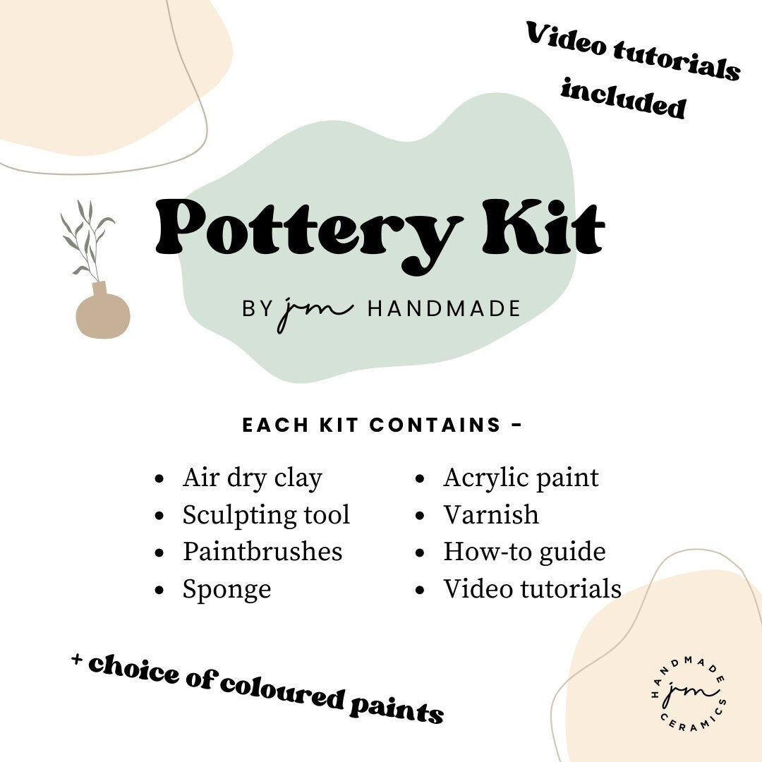 DIY pottery kit