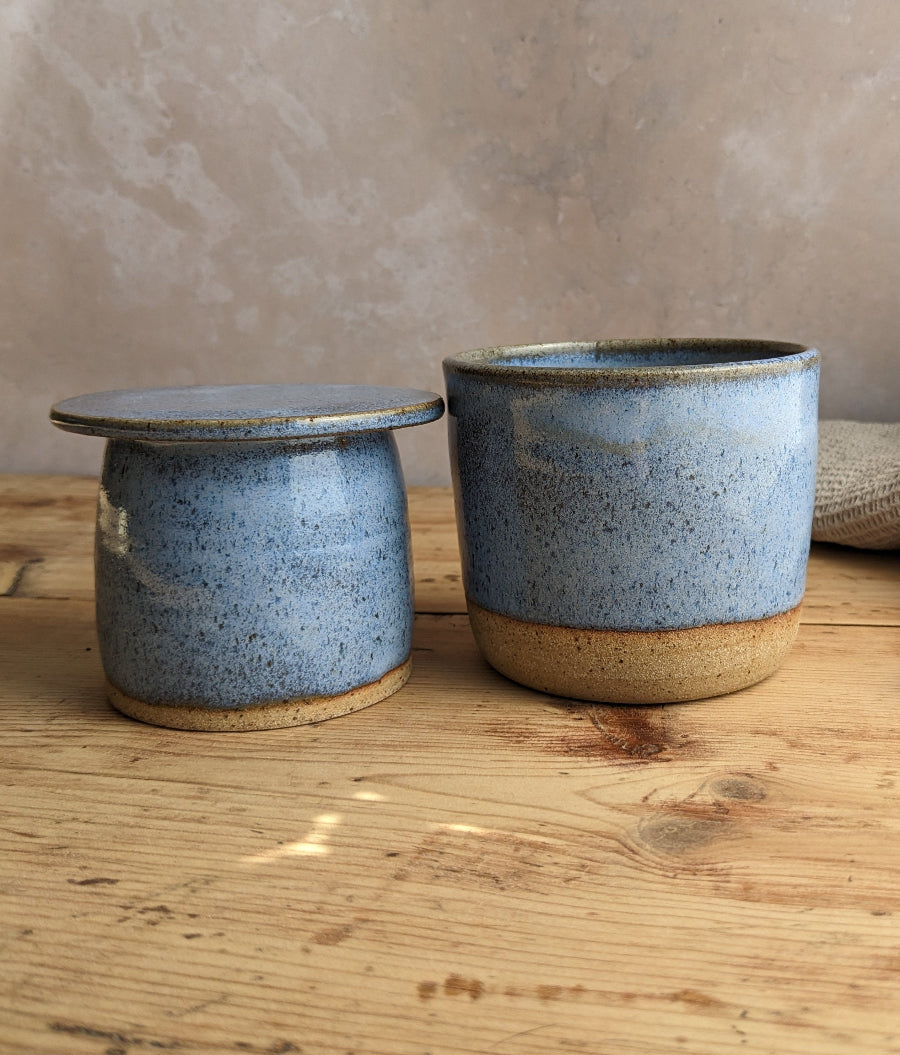 AEGEAN butter crock